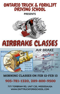 Airbrake classes in Brampton!