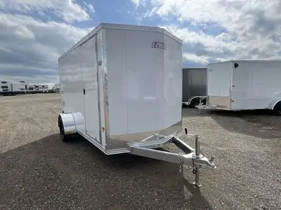 6' X 12' - Rear Ramp! Ready to Haul! 2026 E-Z Hauler 5 / 6-Wide EZEC6x12XLT Protect and stow your be...