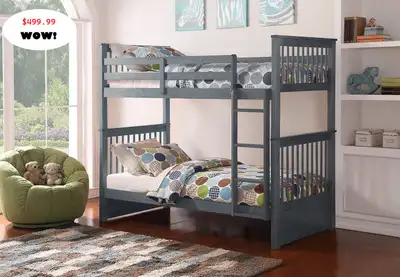 New Twin Bunk Bed, View more