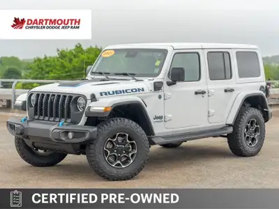 Check out this 2021 Jeep Wrangler 4xe Unlimited Rubicon before it's too late! *This Jeep Wrangler 4x...