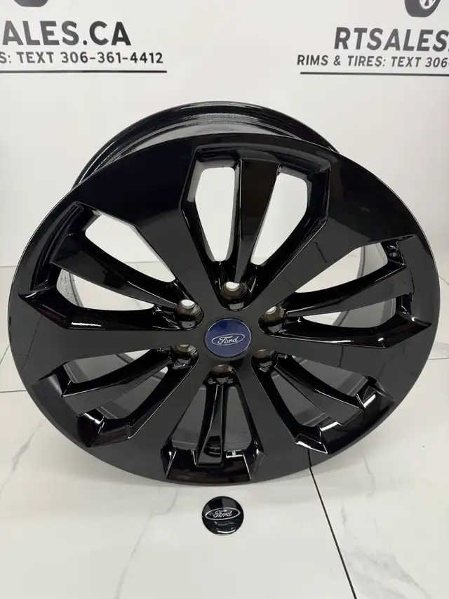 20x8.5 Replica 372 Rims 6x135.  Ford F-150 Lariat in Tires & Rims in Saskatoon - Image 5