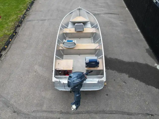 2022 Alumarine 16 FT WITH 25 YAMAHA in Powerboats & Motorboats in Prince Albert - Image 5