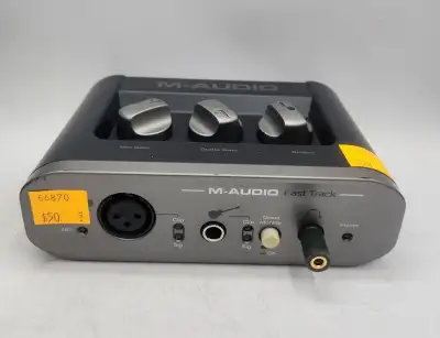 M-Audio Fast Track Music Interface with Cable, View more