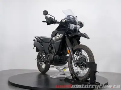 2024 Kawasaki KLR650 Adventure doesn't start where the pavement ends—it starts the moment you hit th...