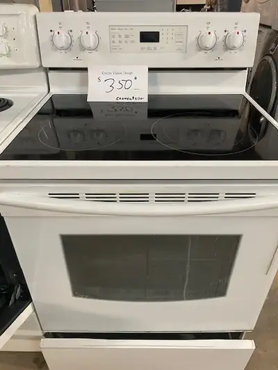 Cuisinière blanche ,four a convection Samsung, View more