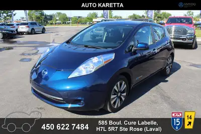 2016 Nissan LEAF 2016 NISSAN LEAF SV, 70.194 KM: SYSTEME DE NAVIGATION (GPS) CAMERA DE RECUL REGULAT...