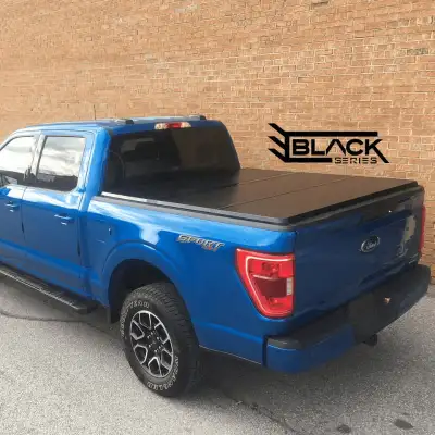 BLACK SERIES HARD TRIFOLD TONNEAU COVERS (Top-Mount) *FREE SHIPPING WITHIN CANADA* _________________...