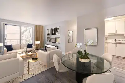 PH3–3 Walk-Up Apartments – Confort au quotidien à L'Île-des-Sœurs PH3–3 Walk-Up Apartments propose d...