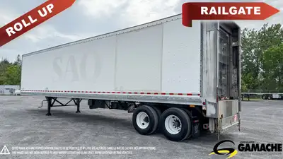 Trailer / Remorque - # STOCK: R-35577 2010 MANAC 45' DRY VAN REMORQUE FERMÉ AVEC HAYON ÉLÉVATEUR 201...