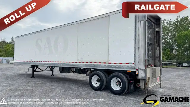 2010 MANAC 45' DRY VAN REMORQUE FERME AVEC HAYON ELEVATEUR in Heavy Equipment in Longueuil / South Shore - Image 2