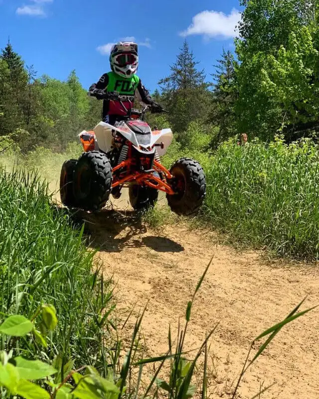 NEW 125CC VENOM RACING ATV | KIDS 4 WHEELER | QUAD | AUTOMATIC in ATVs in Cape Breton - Image 6