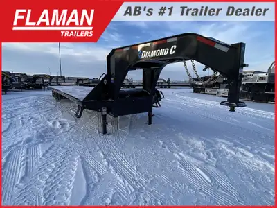 2026 Diamond C FMAX212- 40' Gooseneck Trailer Color: Onyx Black Frame Size: L40x102 Axles: (2) 12000...