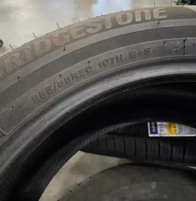 1 New 255/55R20 Alenza All Season Ultra Tire, retails for $316.61 plus tax, looking to get $150 plus...