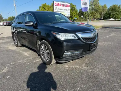 2015 ACURA MDX TECHNOLOGY (Comes certified, Carfax available, 36 Service Records!) Navigation, leath...