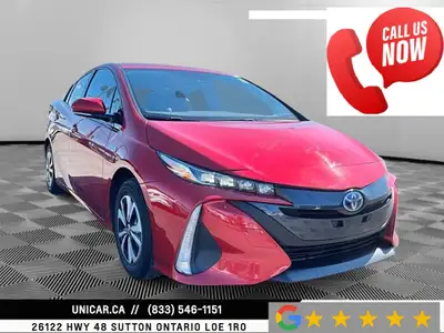 2018 Toyota Pruis Prime Upgrade No Accidents | Safety Certification Included Financing & Warranty Op...