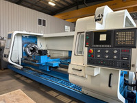 L&L LC-34-12x120 Flatbed CNC Hollow Spindle Lathe (2008)