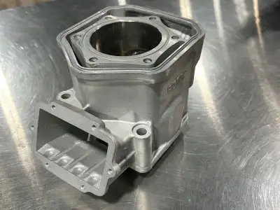 NEW REMAN NICASIL PLATED CYLINDER FOR A 2003-2004 SKIDOO 600 HO CARBURETED SLED PART# 420613710 WILL...
