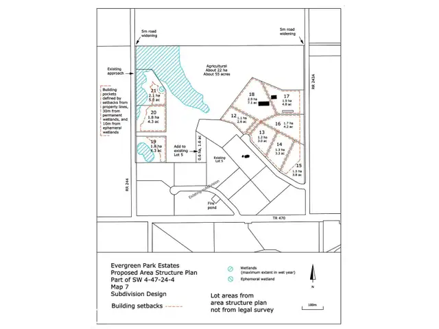 #12 470008 243A Rural Wetaskiwin County, Alberta in Land for Sale in Edmonton - Image 3