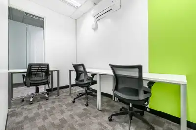Flexible large office for rent designed to accommodate 25 people at Regus Water St North. A fully se...