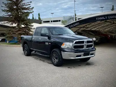 Stock#: 251216BThe 2018 RAM 1500 SLT 4x4 Quad Cab with a 6.3 ft box is a robust and versatile half-t...