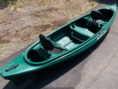 Mad river adventurer 14 or 16ft canoes on sale in forest green, View more