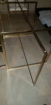 TABLE BASE FOR DINING TABLE in RICH GOLD