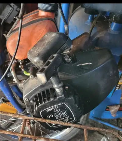 Motor kit for bicycle Complete kit currently on a folding bike, View more