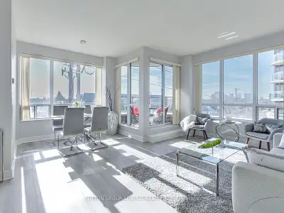 Move in and enjoy! Gorgeous sun-filled, spacious & renovated 2bdrm corner unit with 9ft ceilings in...