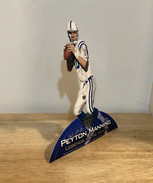 2001 Peyton Manning Cardboard Standup in Arts & Collectibles in Calgary - Image 3