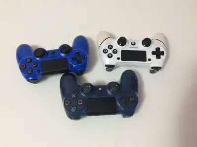 PS4 Controller Bundle (3) - Sony Official & High-Quality Alternative. All for 50 dollars Selling a s...