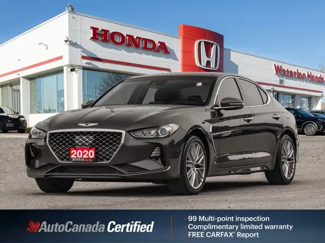 2020 Genesis G70 2.0T Advanced | AWD | LOW KMS | LEATHER