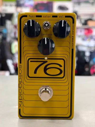 SolidGoldFX 76 Octave Fuzz Pedal, View more