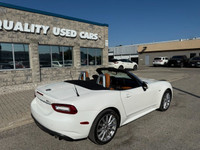 2018 Fiat 124 Spider Lusso Convertible White with Tan Leather -This sporty roadster delivers open-ai... (image 4)