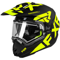 FXR Torque X Hi Vis Snowmobile Helmet W/Electric Shield SALE