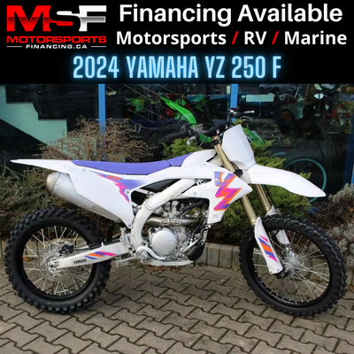 Welcome to Motorsports Financing - Kelowna! 2024 Yamaha Yz 250f