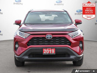 Recent Arrival! Red 2019 Toyota RAV4 Hybrid XLE AWD CVT 2.5L 4-Cylinder DOHC 16V APPLE CAR PLAY, SUN... (image 7)