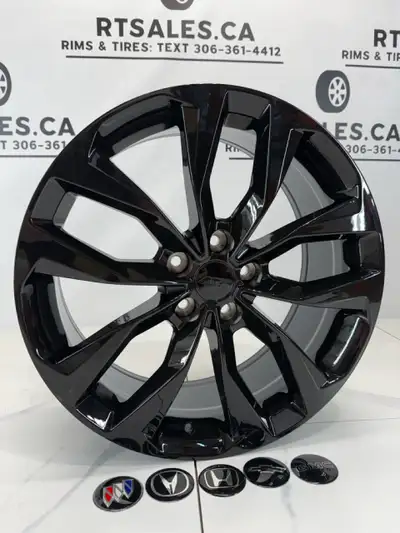 Set of 4 NEW ART ONE Rims 18 inch FITS: Chevy, Buick, GMC, Cadillac, Honda, Acura, AND OTHERS (logo...