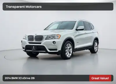 Transparent Motorcars is pleased to offer this beautiful 2014 BMW X3 xDrive 28i With 62,068kms. It F...