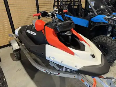 Price, plus freight, PDI, fees and taxes. Trailer Not Included 2026 Sea-Doo SPARK TRIXX 1UP W/ SOUND...