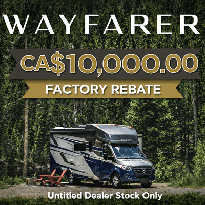 This 2025 Tiffin Wayfarer 25LW, equipped with theatre seating and powered by a robust 208 HP Mercede...