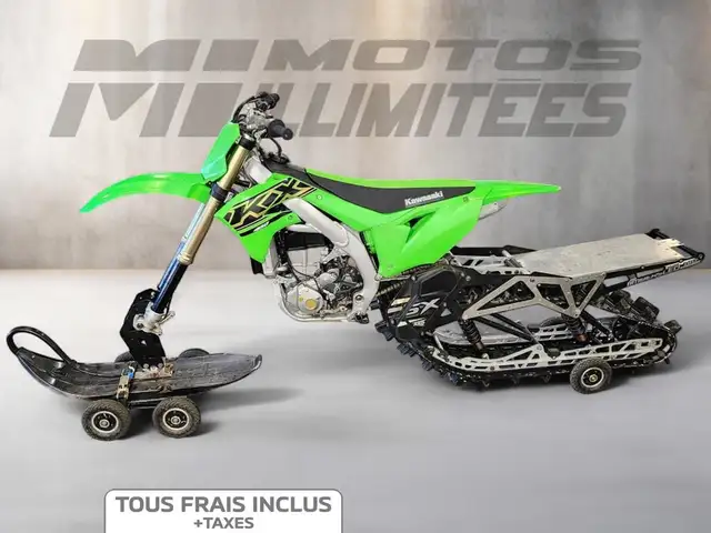 2021 KAWASAKI KX450 et Snowhawk in Dirt Bikes & Motocross in Laval / North Shore - Image 9