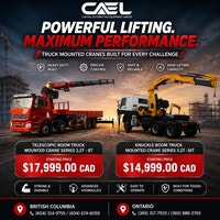 New CAEL Truck Crane Attachments Whitehorse Yukon Preview