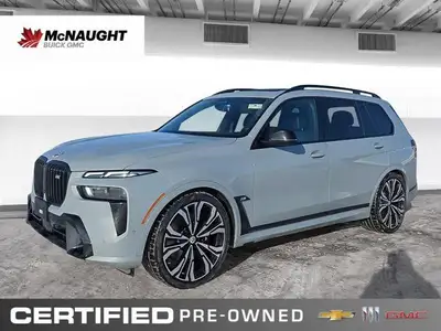 This *2023 BMW X7 M60i* is powered by a high-performance 4.4L twin-turbo V8 hybrid engine paired wit...