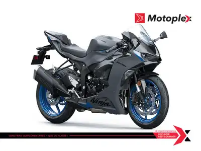 Motoplex St-Eustache Ninja ZX-6R Vivez l'obsession supersport avec la nouvelle Ninja ZX-6R. Repousse...