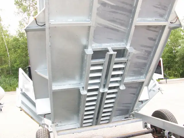 2025 Weberlane DOMPEUR 6' X12' 2ESSIEUX 5200LB.AVEC REHAUSSE CON in Cargo & Utility Trailers in Laval / North Shore - Image 14