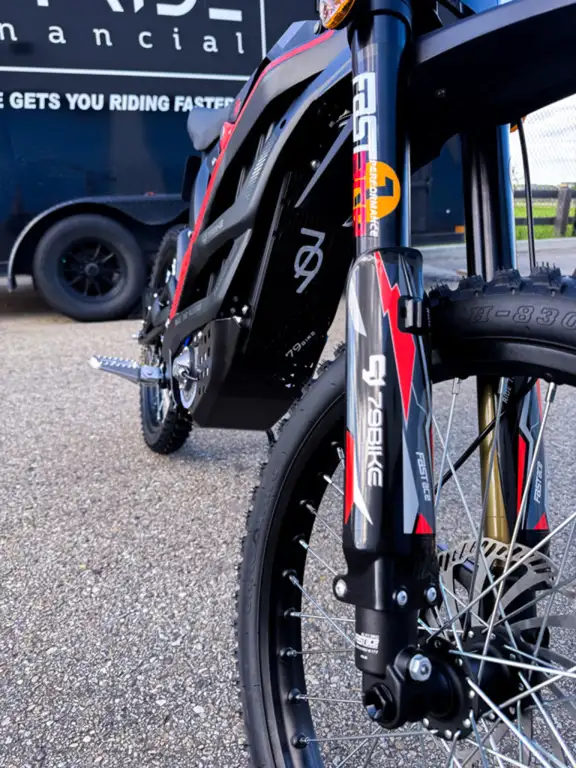 2025 79Bike Falcon Pro Electric Dirt Bike Kenshi Black in Street, Cruisers & Choppers in Strathcona County - Image 4