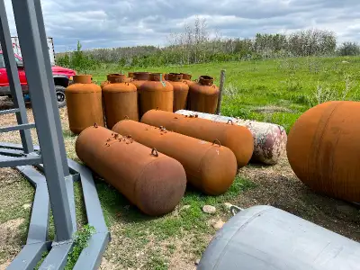 Big Propane and Pig tanks, View more