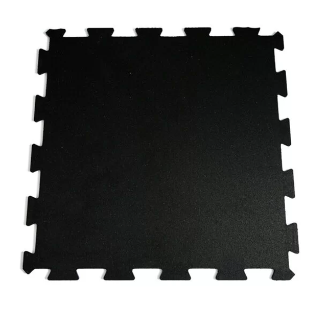New Interlocking Thick Rubber Gym Floor Tiles Heavy-Duty Fitness in Exercise Equipment in Lloydminster - Image 2