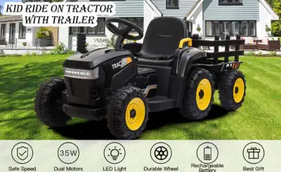 KIDS RIDE ON ELECTRIC TRACTOR ATV CAR TOY UTV (BRAND NEW)$299.00, View more