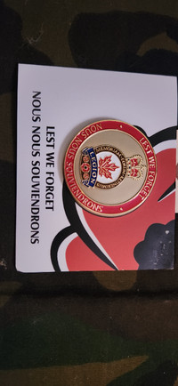 Royal Canadian Legion Challenge Coin